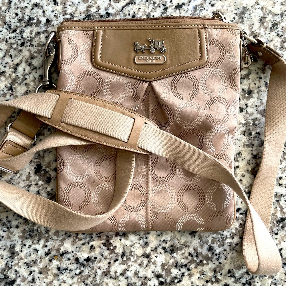 Used Coach crossbody purse